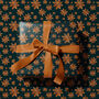 Christmas Star Anise Eco Wrapping Paper Sheet Pack, thumbnail 1 of 3