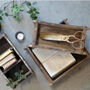 Mango Wood Storage Box Brick Mould Reclaimed, thumbnail 3 of 6