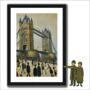 Tower Bridge London Lowry Style Art, thumbnail 1 of 2