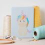 Unicorn Counted Cross Stitch Kit For Children, thumbnail 1 of 3