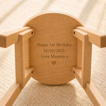 Childs Personalised Playroom Stool, 5 of 5