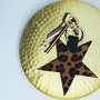 Star Leather Keyring, thumbnail 4 of 4