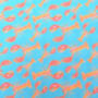 Green And Orange Lobster Wrapping Paper, thumbnail 6 of 9