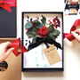 Large Scented Luxury Red Roses Boxed Valentines Card, thumbnail 1 of 7