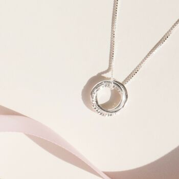 Silver Russian Ring Necklace, 2 of 12