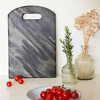 Grey Marble Rectangular Serving Board, 3 of 6