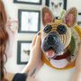 Personalised Crocheted Dog Head Wall Hanging, thumbnail 2 of 10