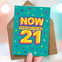 Funny 21st Epic Milestone Birthday Card, thumbnail 3 of 4