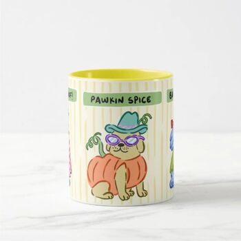 Halloween Dog Mug – Cute Spooky Pup Design, 3 of 10