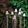 Set Of Three Mushroom Toadstool Cane Toppers, thumbnail 6 of 9
