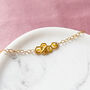 Gold Filled Bee Bracelet, thumbnail 6 of 6
