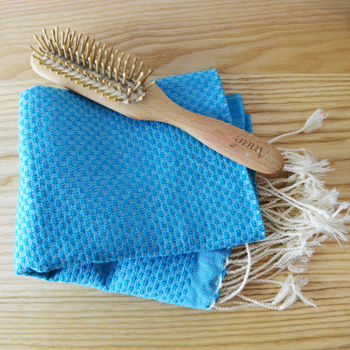 Colourful Hand Woven Cotton Hamam Hand Towel, 5 of 12