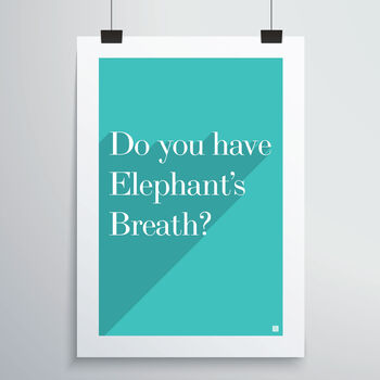 Elephant's Breath Print, 11 of 12