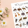 The A To Z Of Mammals Print, thumbnail 5 of 6