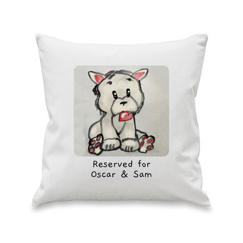 Personalised Photo Cushion Gifts Child's Drawing, 5 of 10