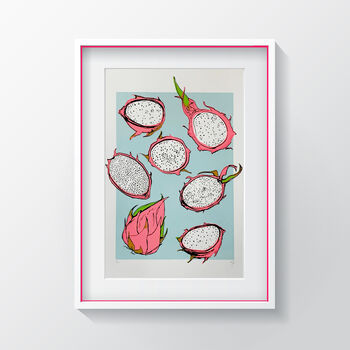 Dragon Fruits Limited Edition Screen Print, 9 of 9