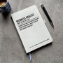 Personalised A5 Business Analyst Notebook, thumbnail 1 of 5