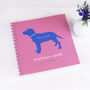 Personalised Puppy Dog Memory Book Or Scrapbook, thumbnail 1 of 6