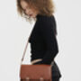 Into The Woods Tan Classic Satchel, thumbnail 3 of 8