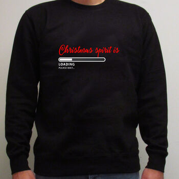 Christmas Spirit Is Loading…Funny Christmas Jumper, 4 of 5