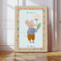 Be Brave, Be Kind Mouse Art Print, thumbnail 1 of 4
