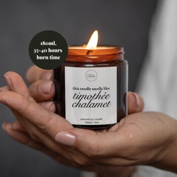 Timothée Chalamet Candle, Funny Candles, 3 of 8