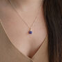 Lapis Lazuli Star Necklace, thumbnail 3 of 11