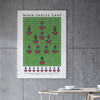 Crystal Palace 2012/13 When Eagles Dare Poster, 3 of 8