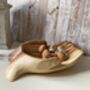 Hands Of Hope Wooden Hands Bowl Decor Handmade Ornament, thumbnail 6 of 7