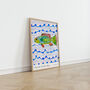 Catch Of The Day Art Print Fish Coastal Poster, thumbnail 9 of 9