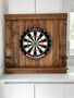Handmade Wooden Dartboard Surround With Shelf, thumbnail 1 of 3