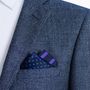 Never Before Seen Luxury Mens Pocket Square, thumbnail 12 of 12