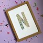 Personalised Letter And Theme Pastel Print, thumbnail 4 of 8