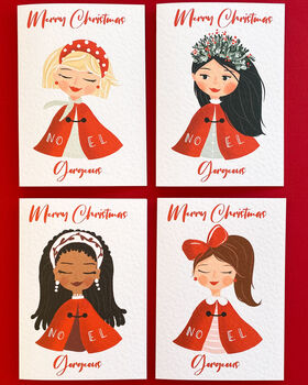 Personalised Christmas Greetings Card For Daughter, 7 of 7