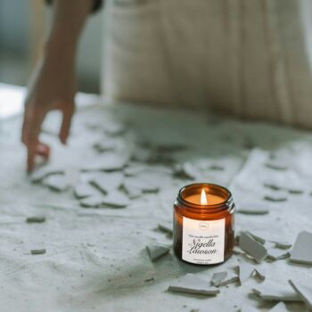 Nigella Lawson Gifts Candle With Matches, Gifts For Cooks, Funny Candle, 4 of 11