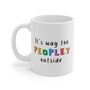 Funny Social Anxiety Introvert Mug, thumbnail 2 of 8