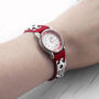 Personalised Kid's Red Football Watch, thumbnail 4 of 11