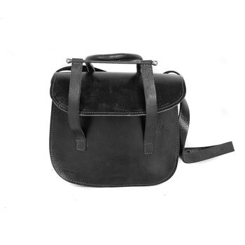 Carly Leather Saddle Bag, 10 of 12