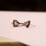 Set Of Three Inky Bird Stud Earrings, thumbnail 6 of 9