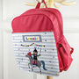 Personalised Children's Noble Knight Rucksack, thumbnail 8 of 10