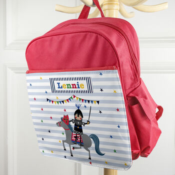 Personalised Children's Noble Knight Rucksack, 8 of 10