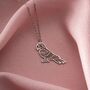 Sterling Silver Parrot Necklace, thumbnail 6 of 10