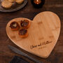 Personalised Couples Heart Chopping Board, thumbnail 1 of 5