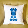 Personalised Football Family Cushion Gift, thumbnail 3 of 7