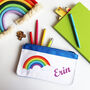 Rainbow Personalised Pencil Case, thumbnail 4 of 11