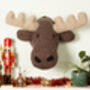 Giant Moose Head Knitting Kit, thumbnail 3 of 8
