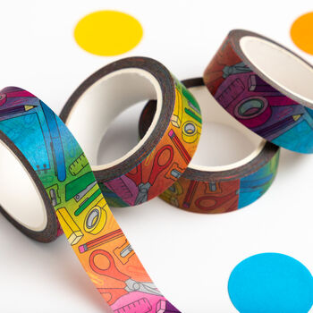 Rainbow Stationery Washi Tape, 4 of 4