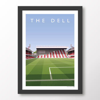 Southampton The Dell Milton Road End Poster, 7 of 7