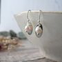 Snowberry Freshwater Pearl Earrings, thumbnail 1 of 4