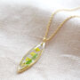International Women's Day Pressed Flower Necklace, thumbnail 2 of 6